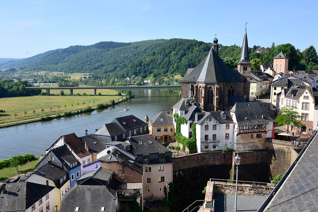 Saarburg an der Saar, Rheinland-Pfalz, Deutschland