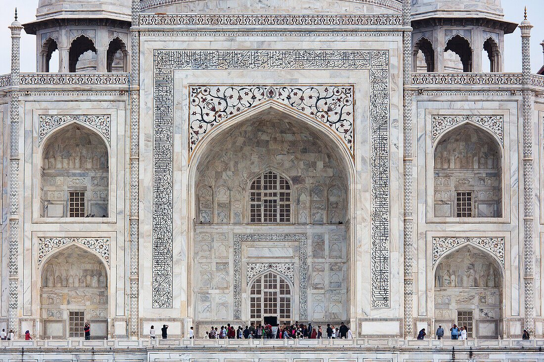 The principal entrance of Taj Mahal, India