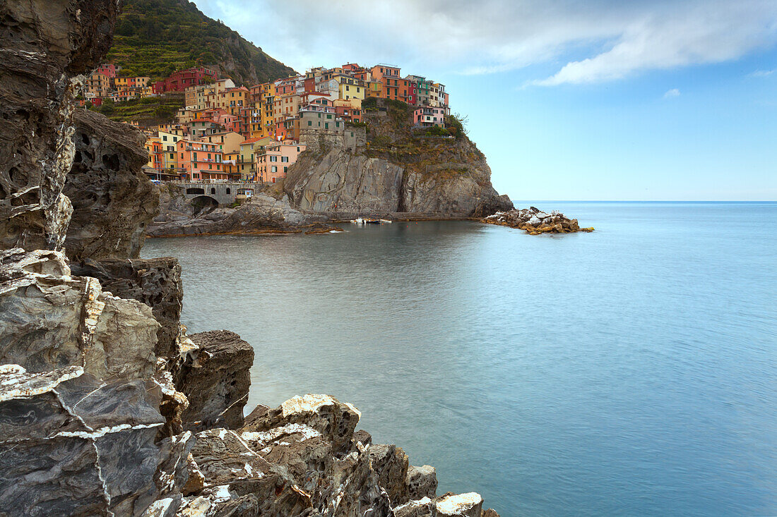 Manarola among the rocks, Cinque Terre