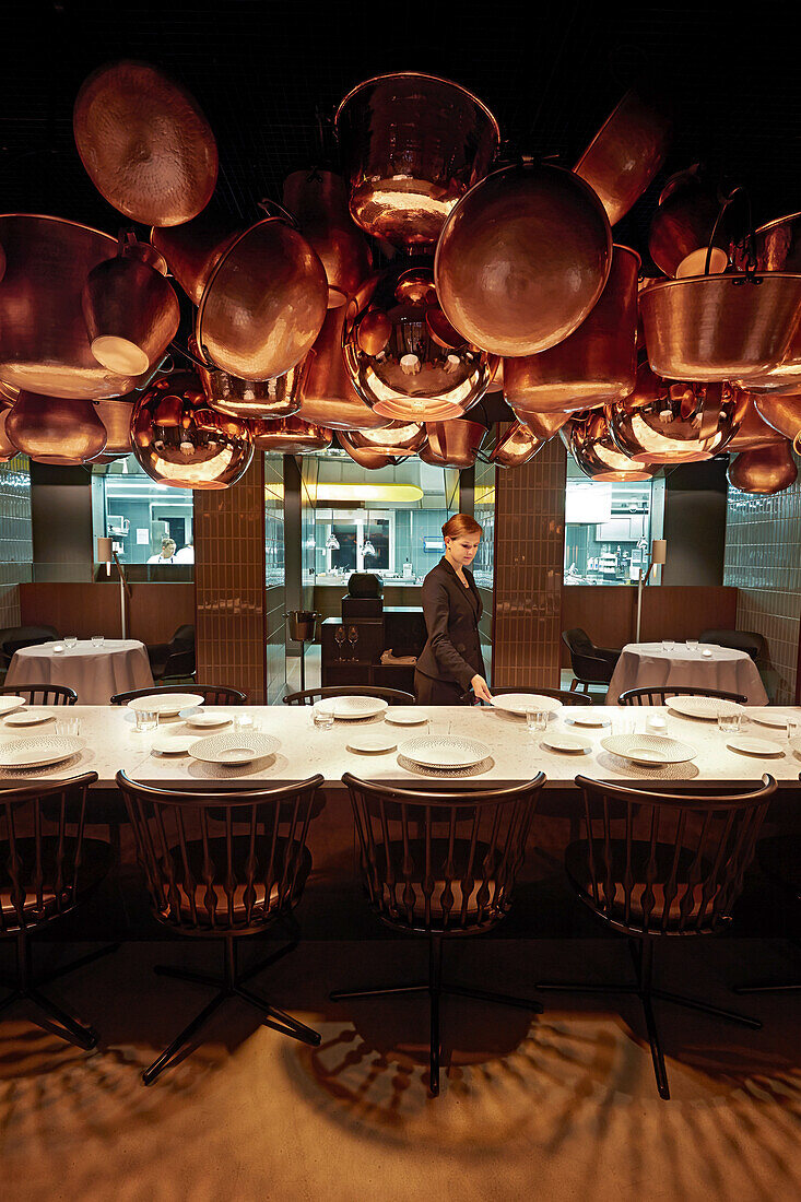 Gourmet Restaurant Cinco 5 by Michelin-starred chef Paco Perez at Das Stue Hotel, Drakestrasse 1, Tiergarten, Berlin, Germany