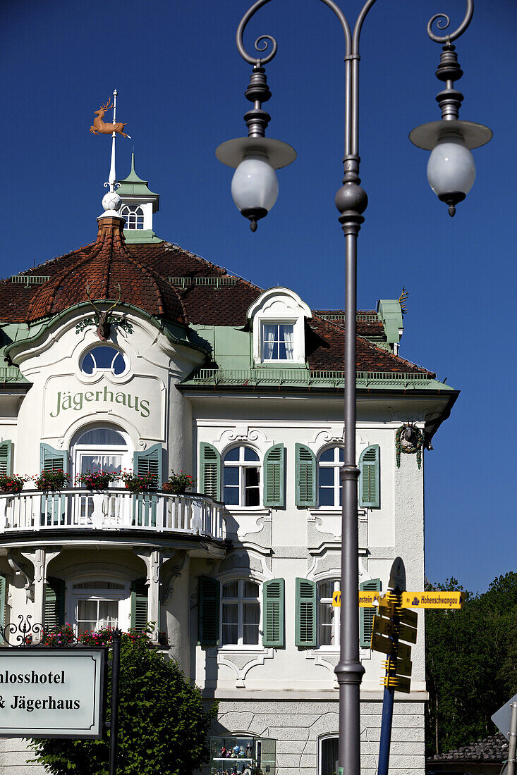 Schlosshotel Jägerhaus, Hohenschwangau, Bayern, Deutschland, Europa