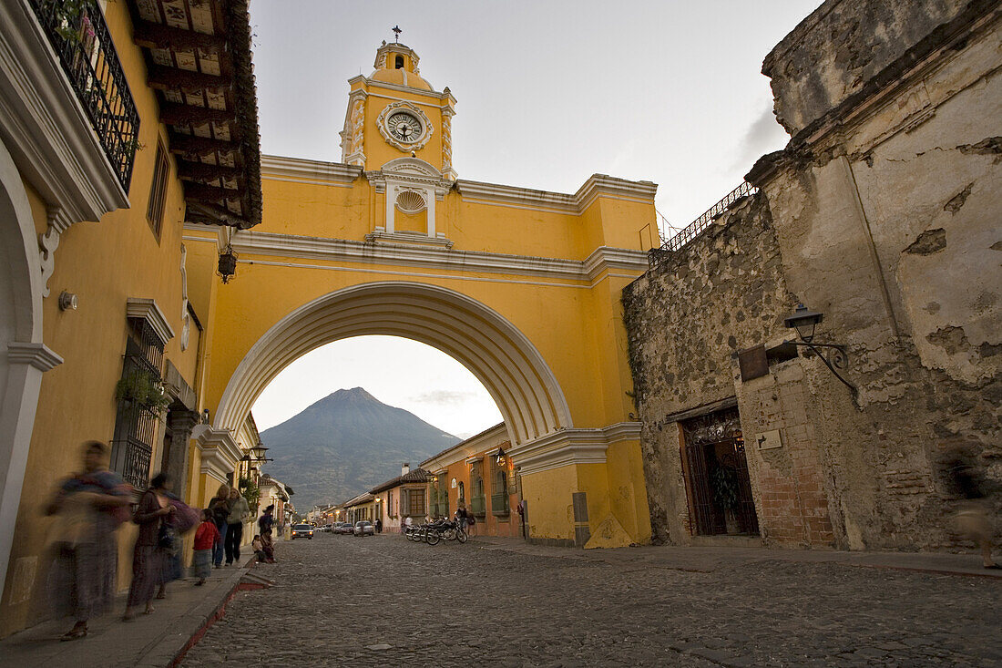 the arch of Santa Catalina, Antigua, Guatemala