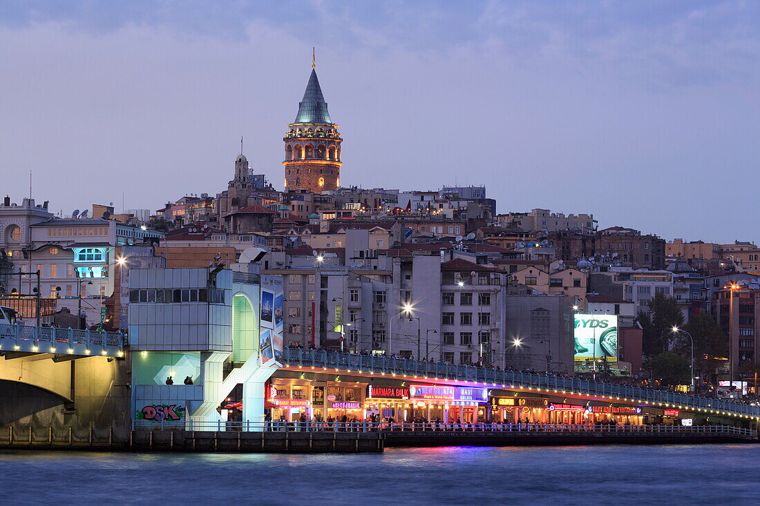 Galata Bridge, Istanbul, Turkey, Europe