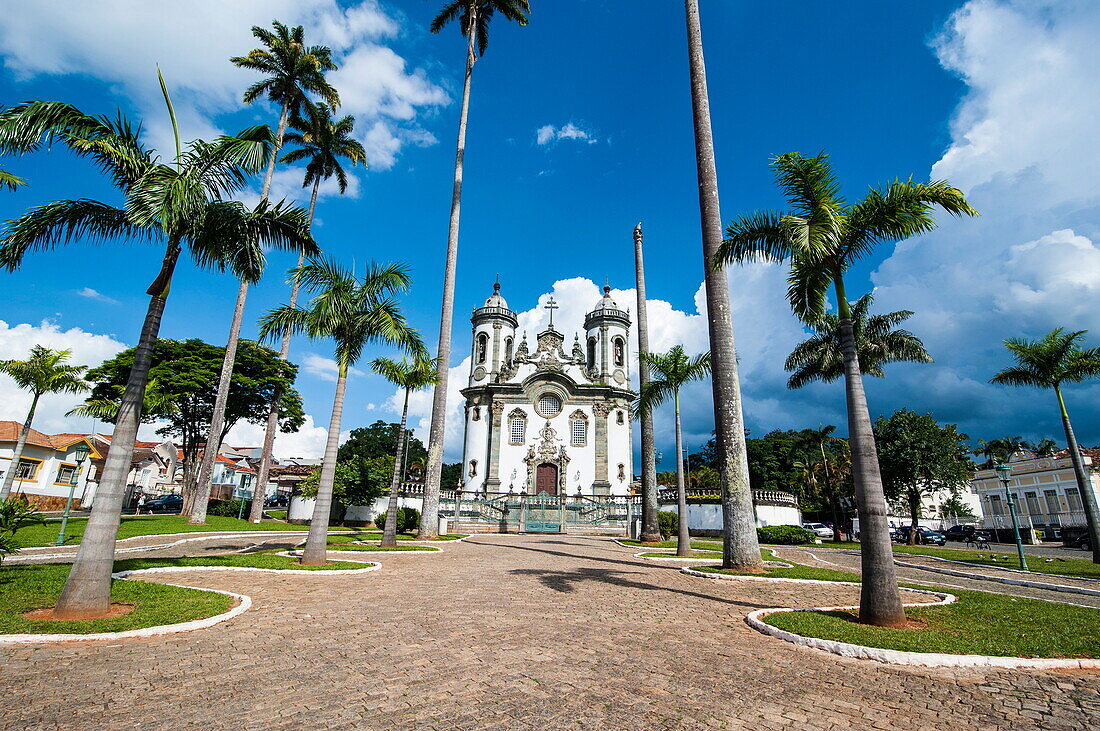 Church of Sao Francisco de Assis in Sao Joao del Rei, Minas Gerais, Brazil, South America