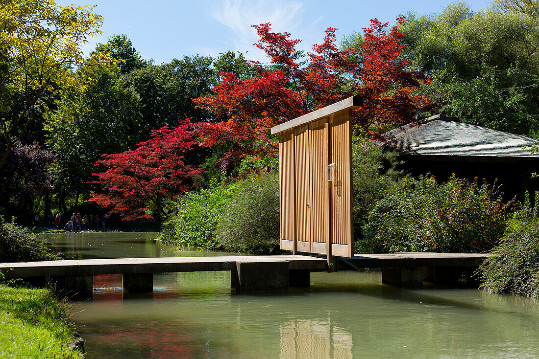 Teehaus im Englischen Garten, München, Oberbayern, Bayern, Deutschland