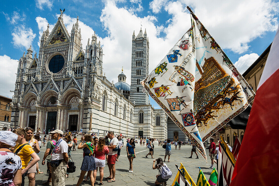 Dom Santa Maria, Siena, Toskana, Italien