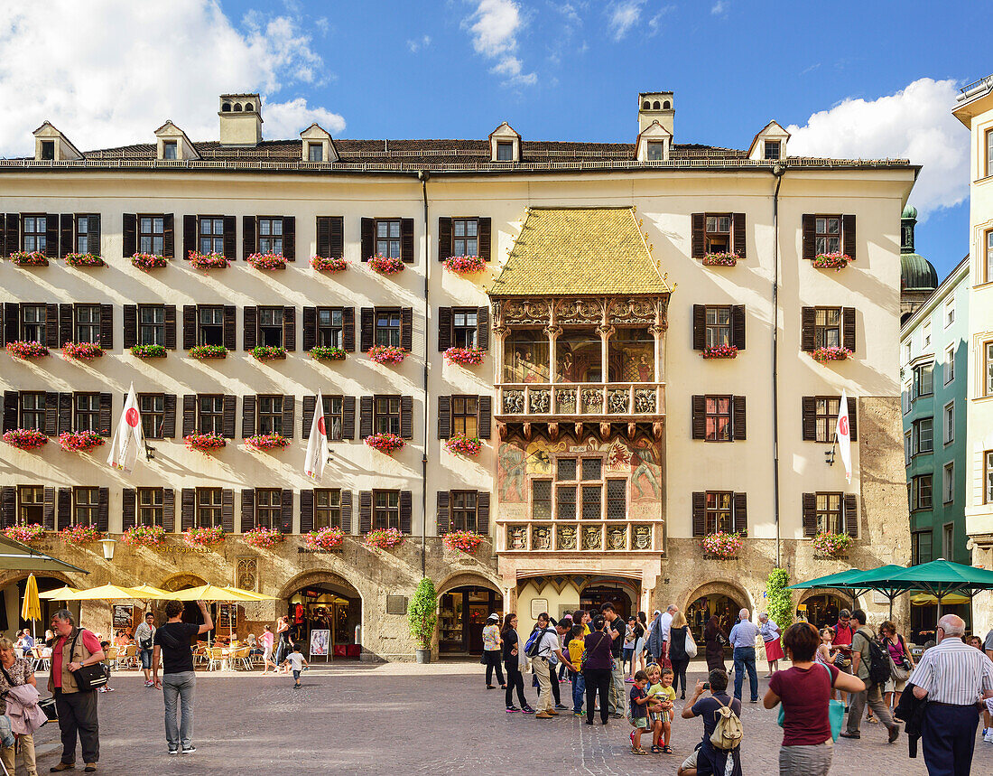 Goldenes Dachl, Innsbruck, Tirol, Österreich