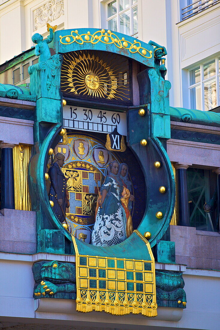 Anker Clock, Vienna, Austria, Europe