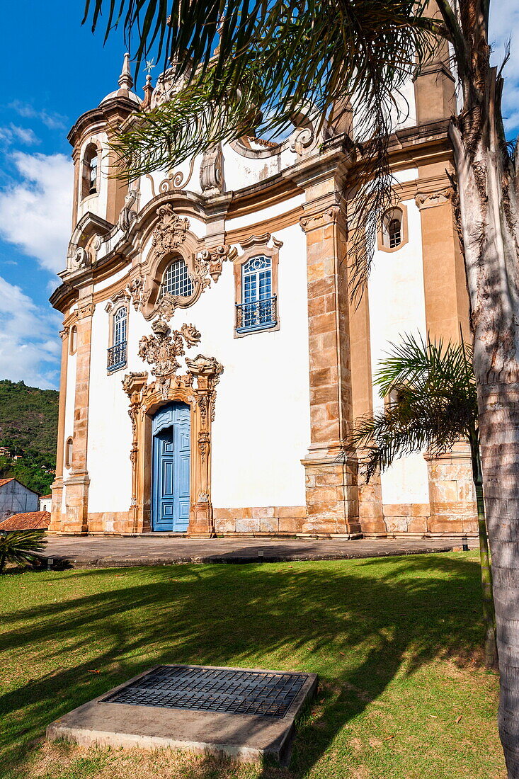 Nossa Senhora Do Carmo Church, Ouro Preto, UNESCO World Heritage Site, Minas Gerais, Brazil, South America