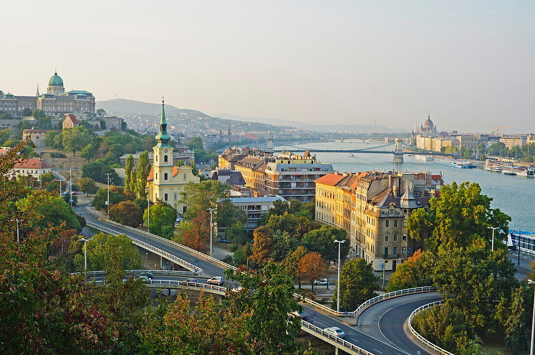 Banks of the Danube, UNESCO World Heritage Site, Budapest, Hungary, Europe