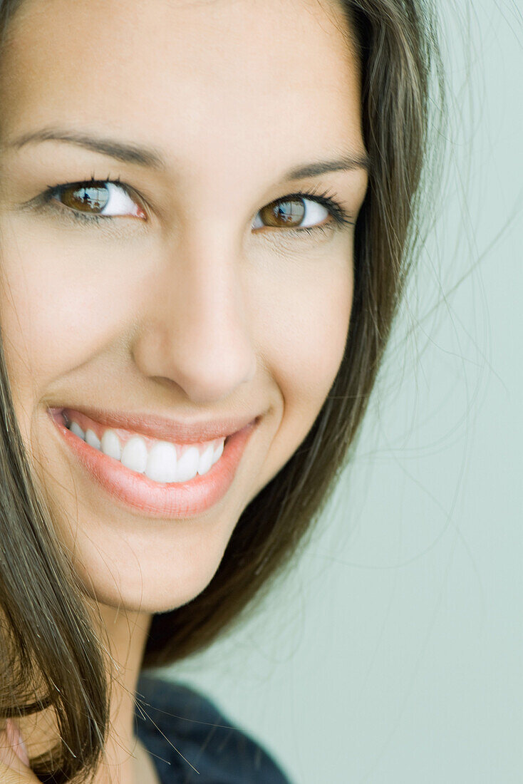 Female smiling at camera, portrait