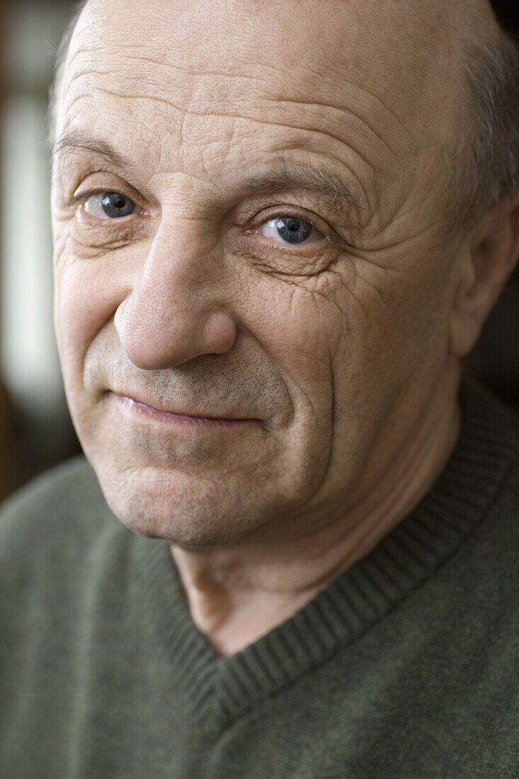 Portrait of a senior man, close-up