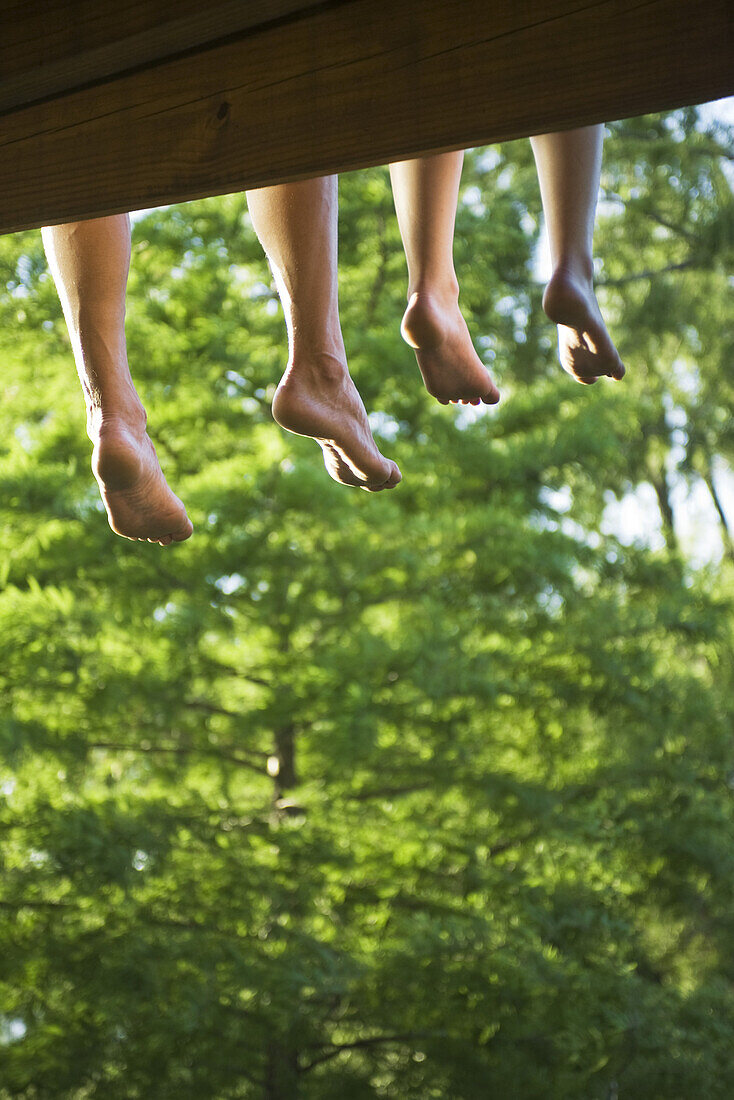 Spending time together outdoors