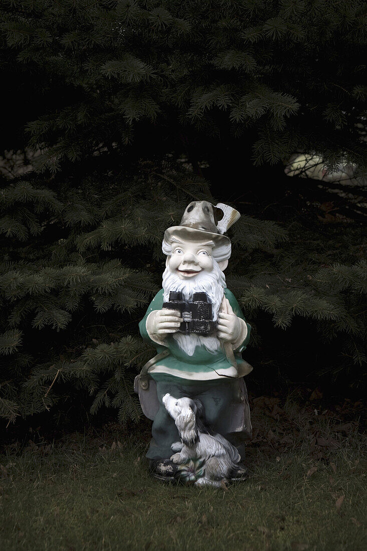 A garden gnome