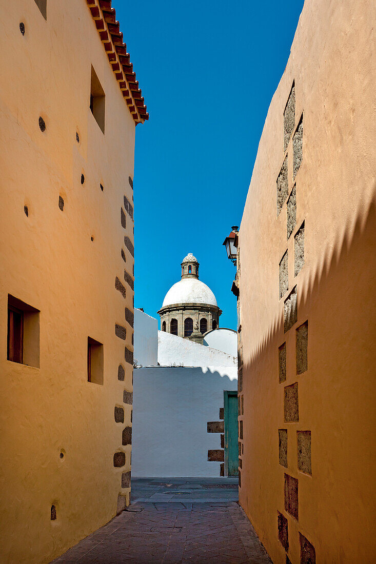 Church Iglesia San Sebastian, Aguimes, Gran Canaria, Canary Islands, Spain