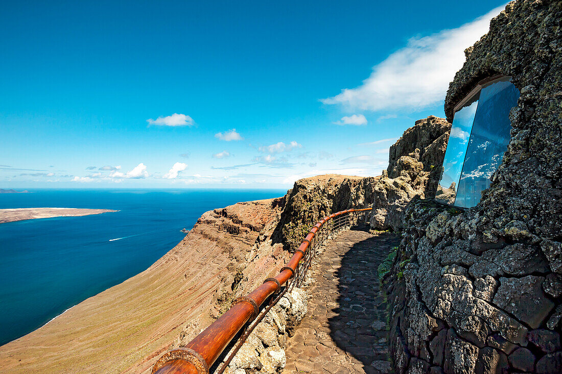 Mirador del Rio, architect Cesar Manrique, Lanzarote, Canary Islands, Spain