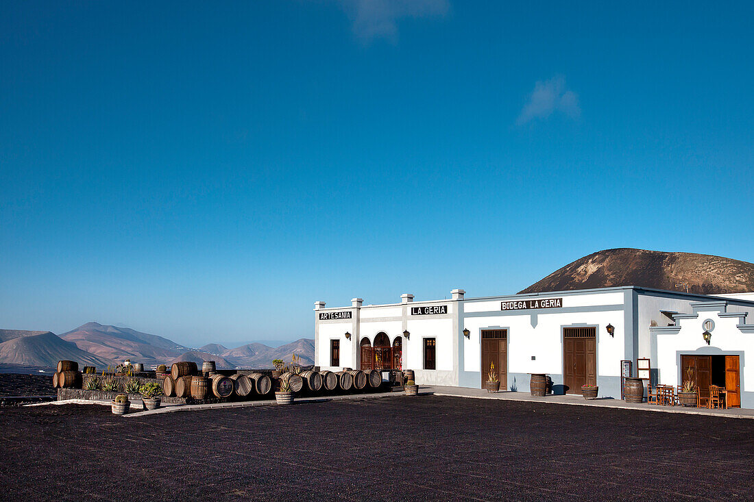 Bodega La Geria, Weinanbaugebiet, La Geria, Lanzarote, Kanarische Inseln, Spanien