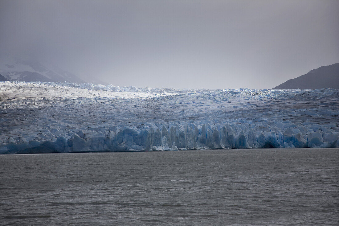 Detail of a glacier, Torres del Paine National Park, Chile