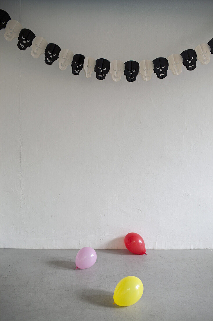 Balloons and bunting