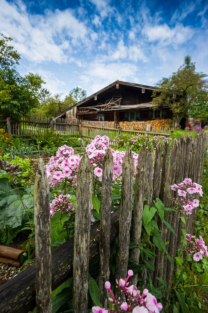 Alpine hut near Kochel am See, Bavaria, Germany