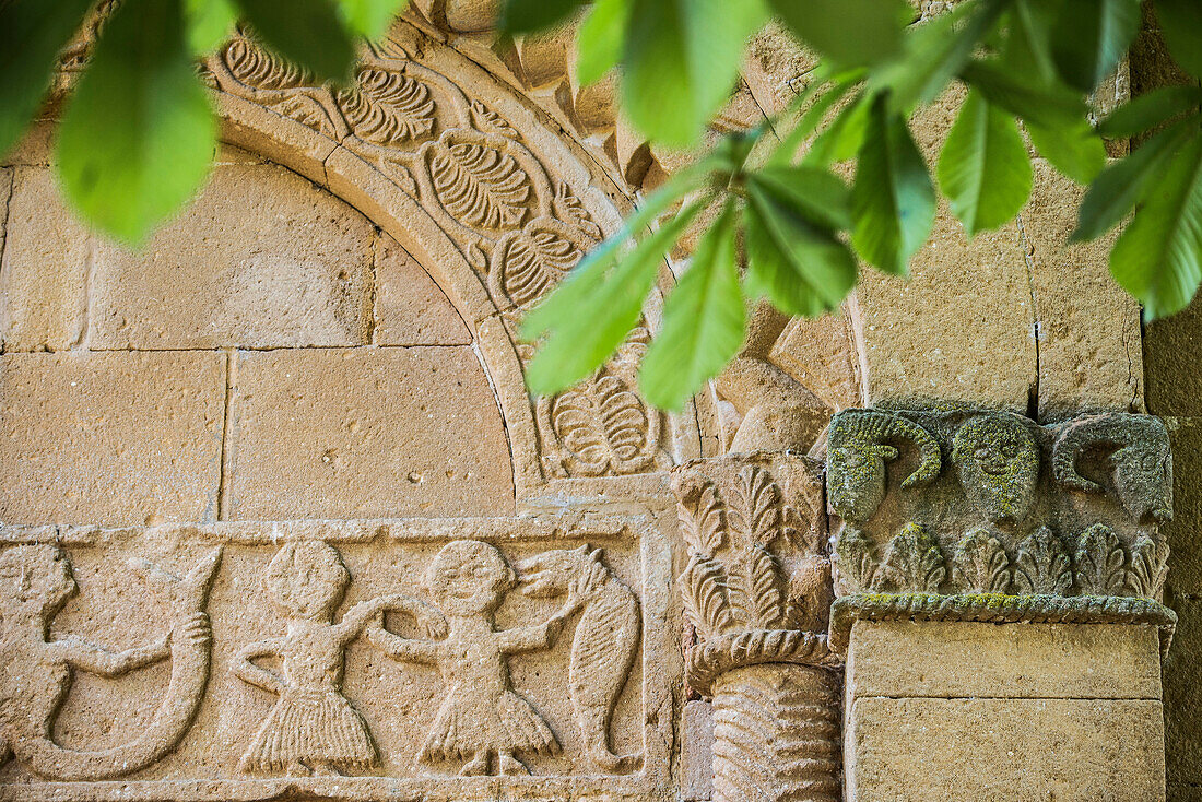 Pieve di Corsignano, romanesque church, Pienza, Val d`Orcia, province of Siena, Tuscany, Italy, UNESCO World Heritage