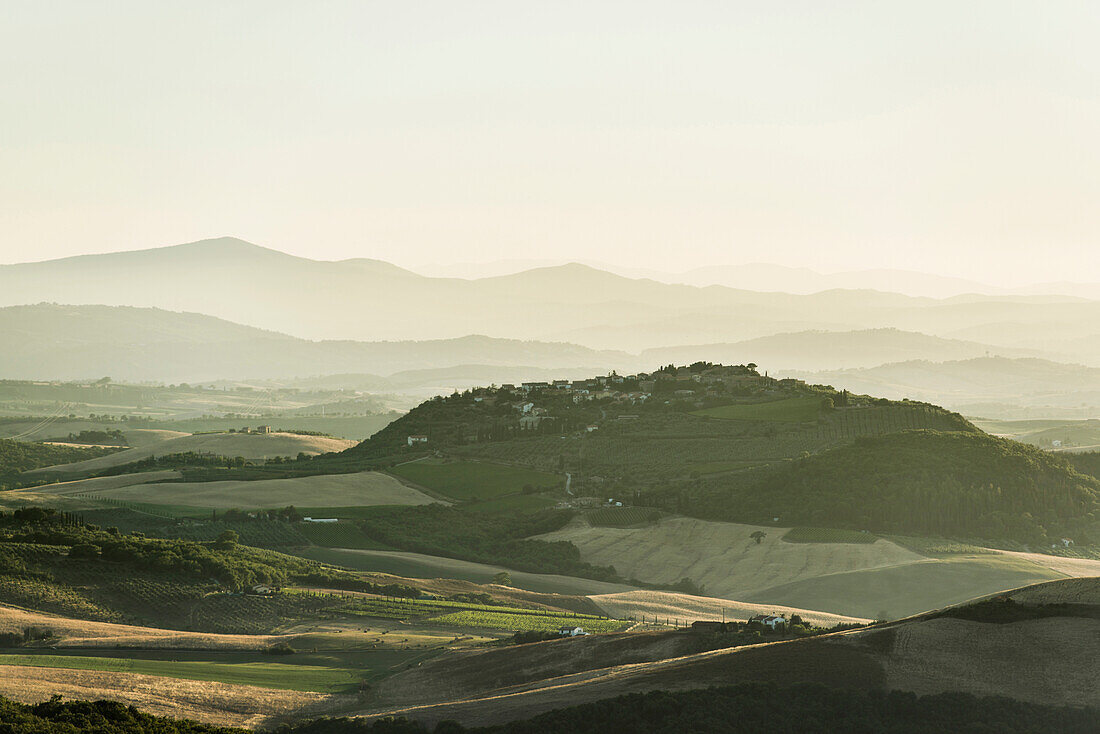 landscape near Arcidosso, province of Grosseto, Tuscany, Italy