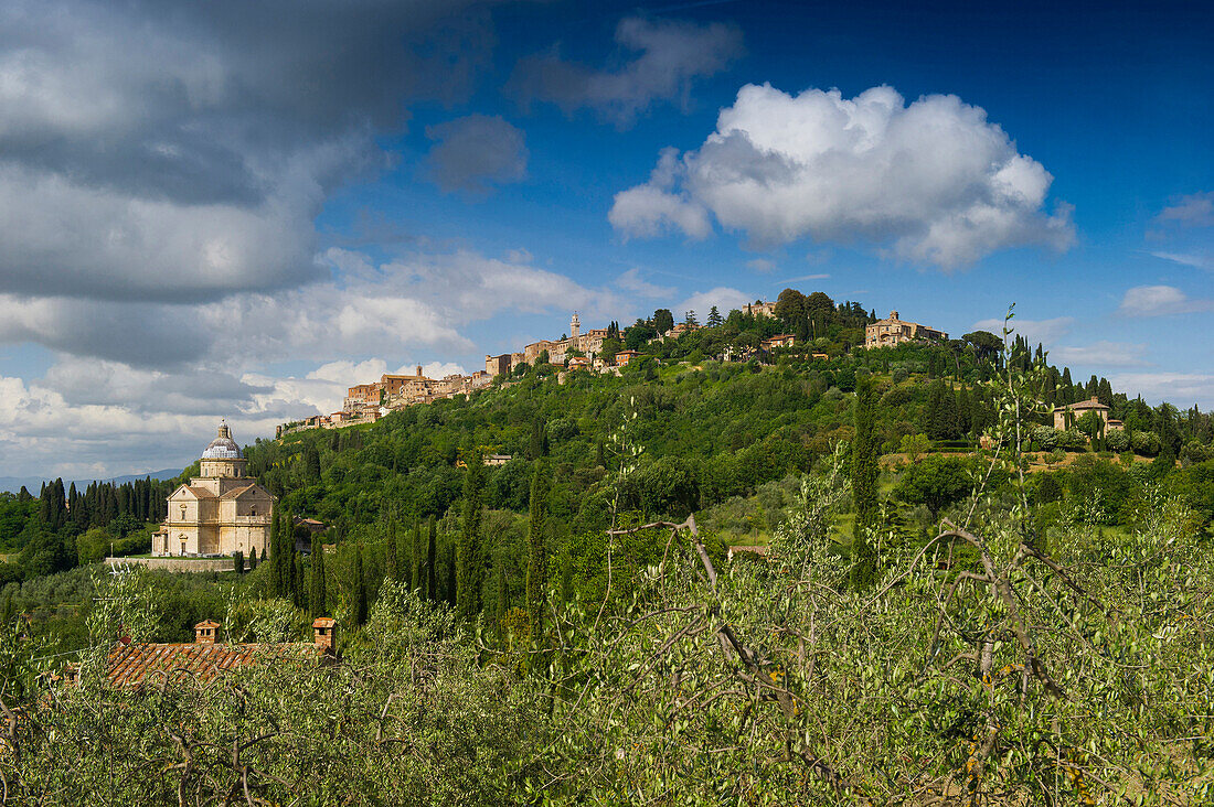 Kirche Madonna di San Biagio, Montepulciano, Provinz Siena, Toskana, Italien