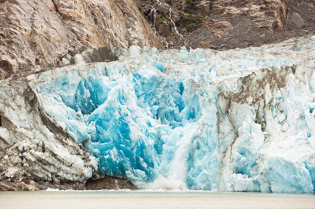 Dawes Glacier, Endicott Arm, Inside Passage, Southeast Alaska, USA