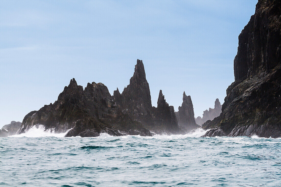 Cape Lookout, Elephant Island, Südliche Shetlandinseln, Antarktische Halbinsel,  Südpolarmeer, Antarktis