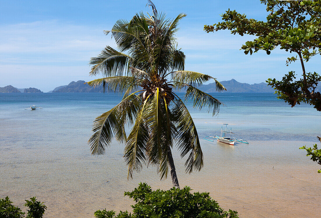 Archipelago Bacuit near El Nido, Palawan Island, South China Sea, Philippines, Asia