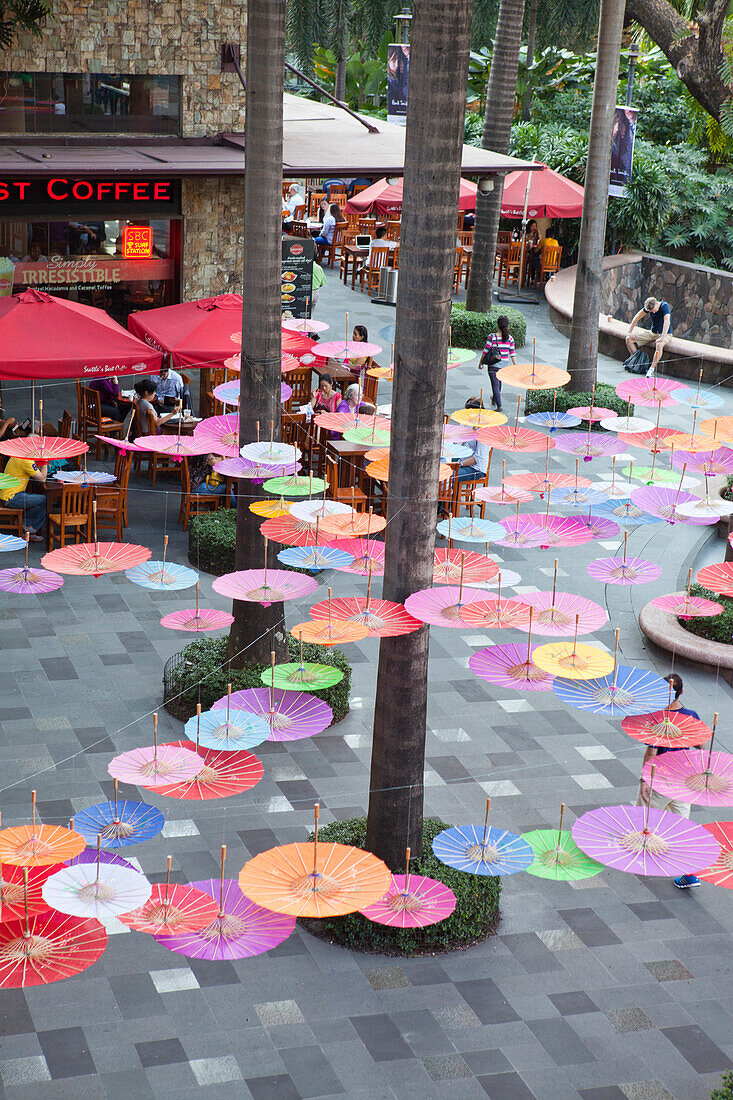 Greenbelt Shopping mall in Makati City, the financial district in the center of the capital Metro Manila, Philippines, Asia