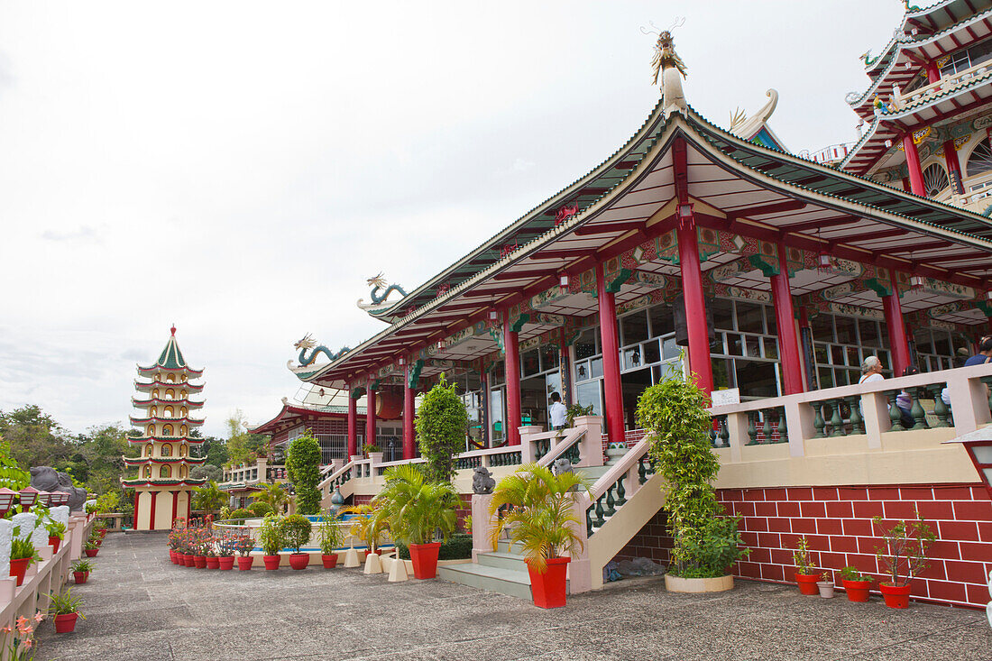 Taoistischer Tempel in Cebu City, Insel Cebu, Visayas-Gruppe im Inselstaat der Philippinen, Asien