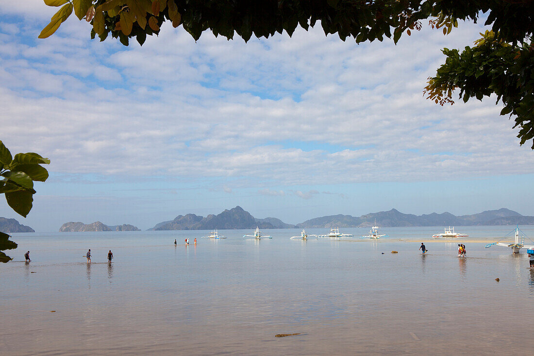 Archipelago Bacuit near El Nido, Palawan Island, South China Sea, Philippines, Asia