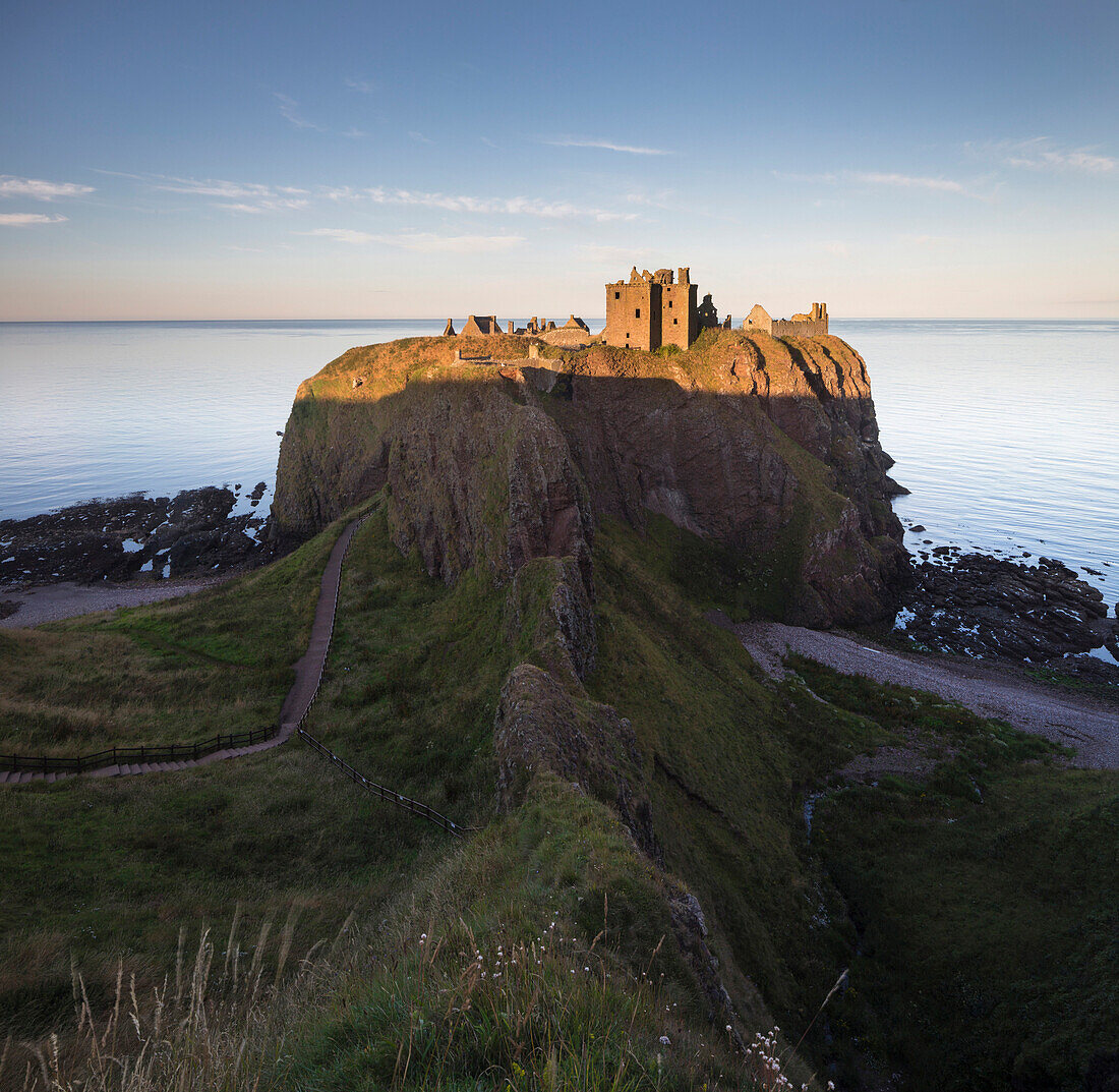 Dunnottar Castle, Stonehaven, Aberdeenshire, Schottland, Vereinigtes Königreich