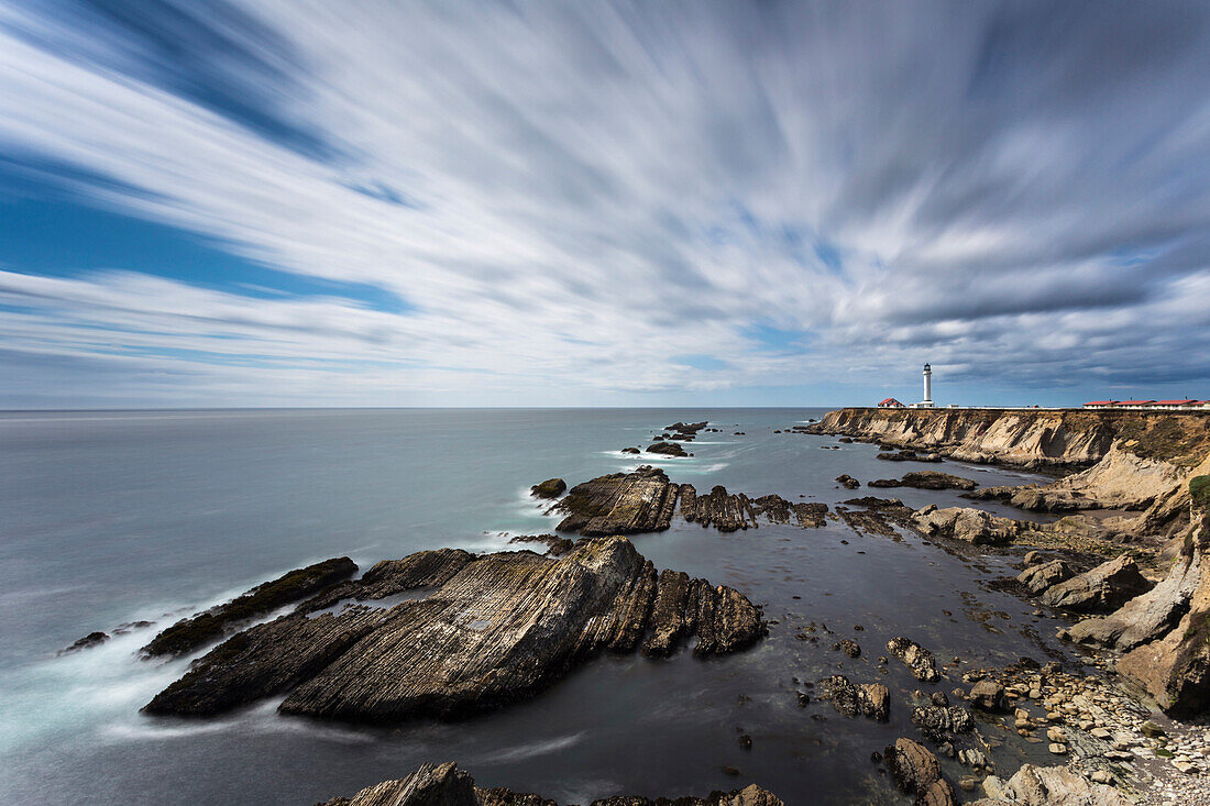 Küstenlandschaft, Point Arena, Pacific Coast Highway, Highway 1, Westküste, Pazifik, Kalifornien, USA