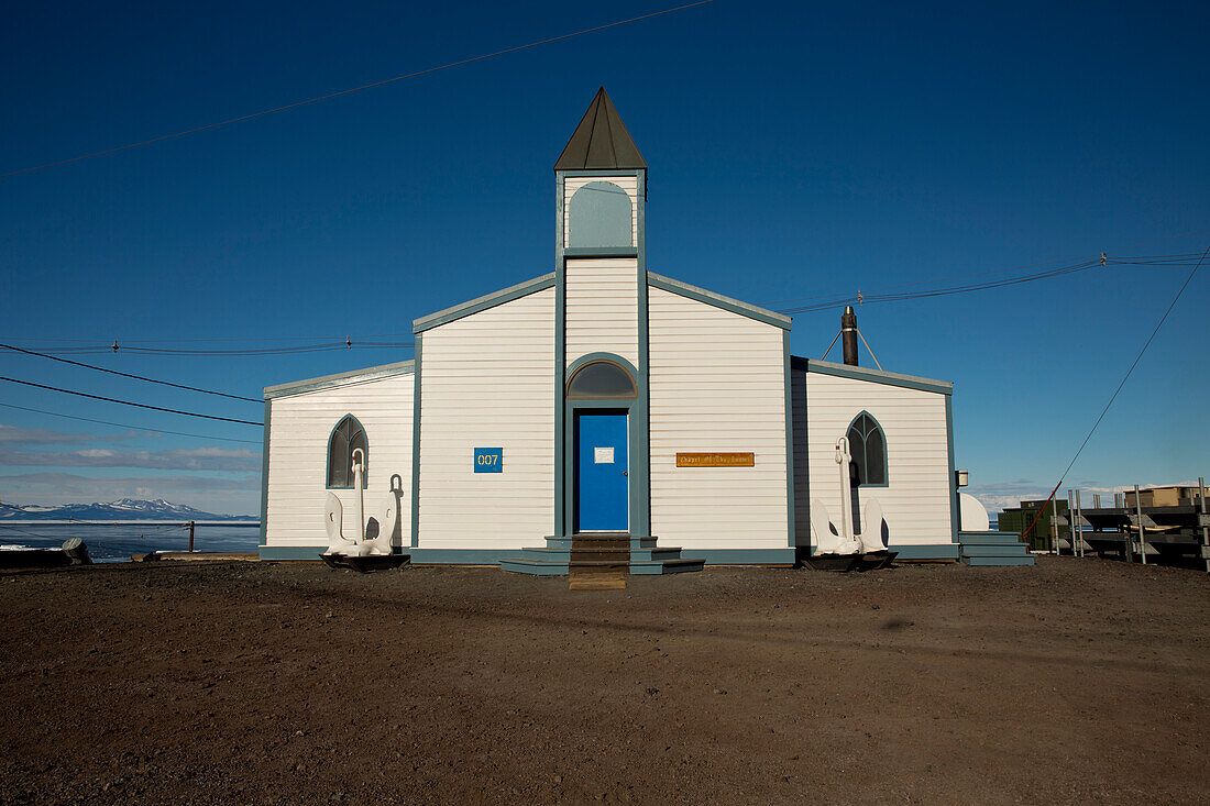 Chapel of the Snows, McMurdo Station, Ross Island, Antarctica