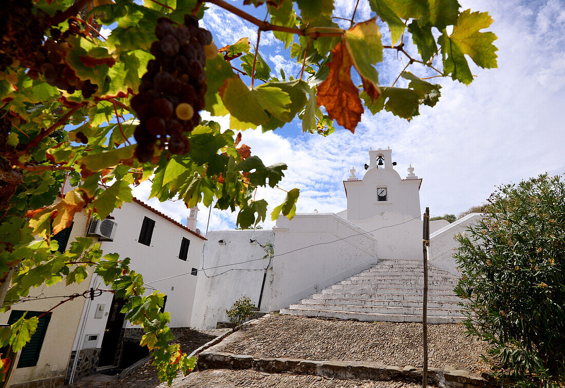 Matriz church in Alcoutim at Rio Guadiana, Algarve, Portugal