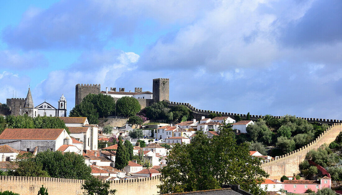 Burg Castelo de Obidos, Obidos, Centro, Portugal