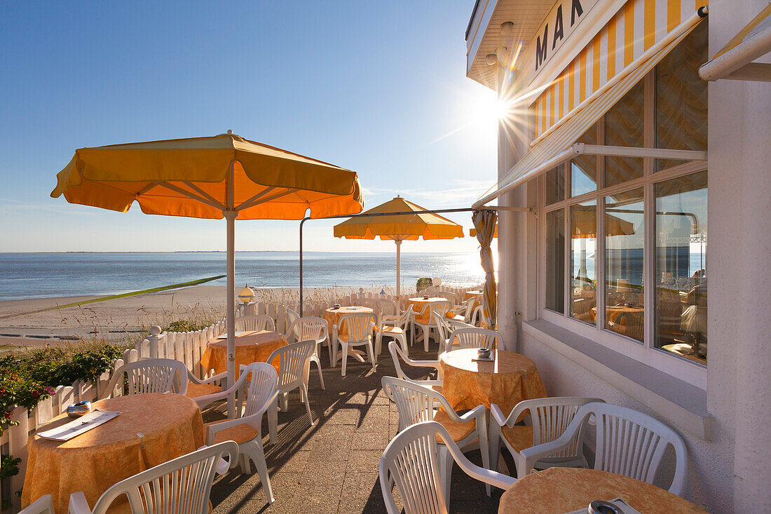 Cafe Marienhoehe, Norderney, Ostfriesland, Lower Saxony, Germany