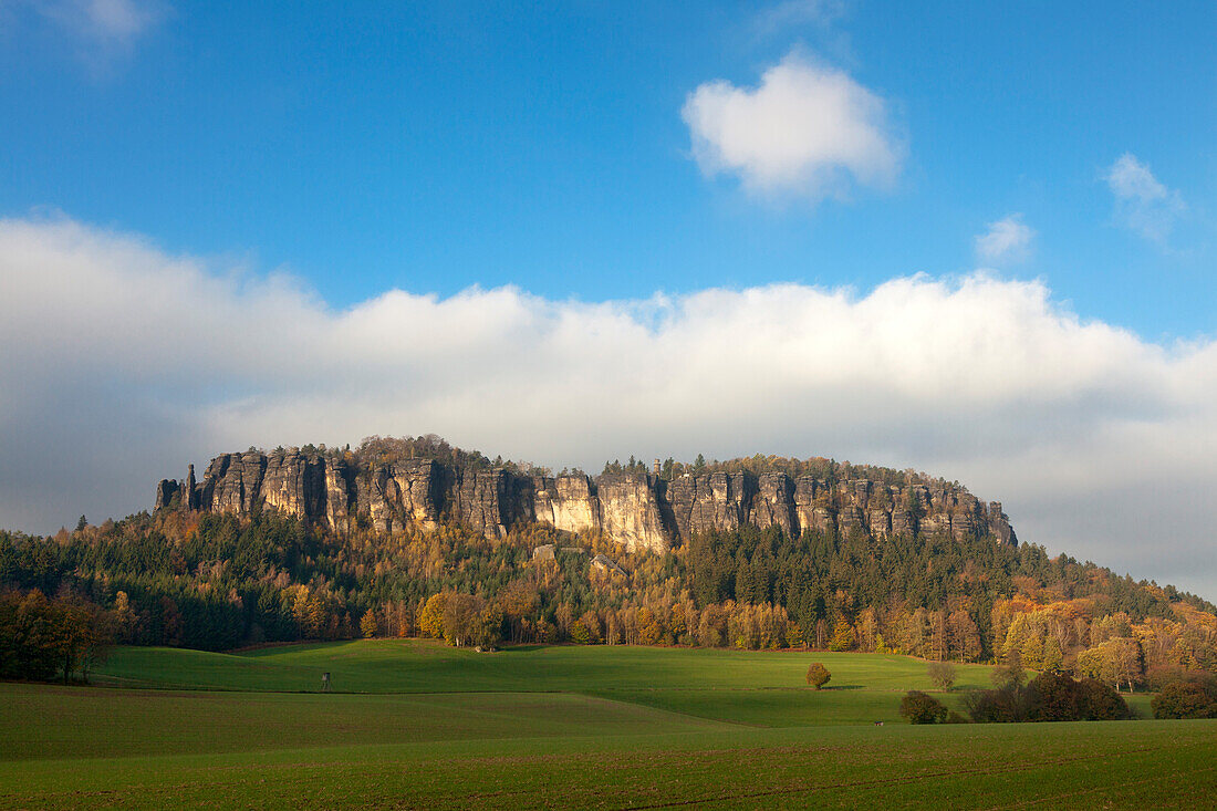 Pfaffenstein, Nationalpark Sächsische Schweiz, Elbsandsteingebirge, Sachsen, Deutschland