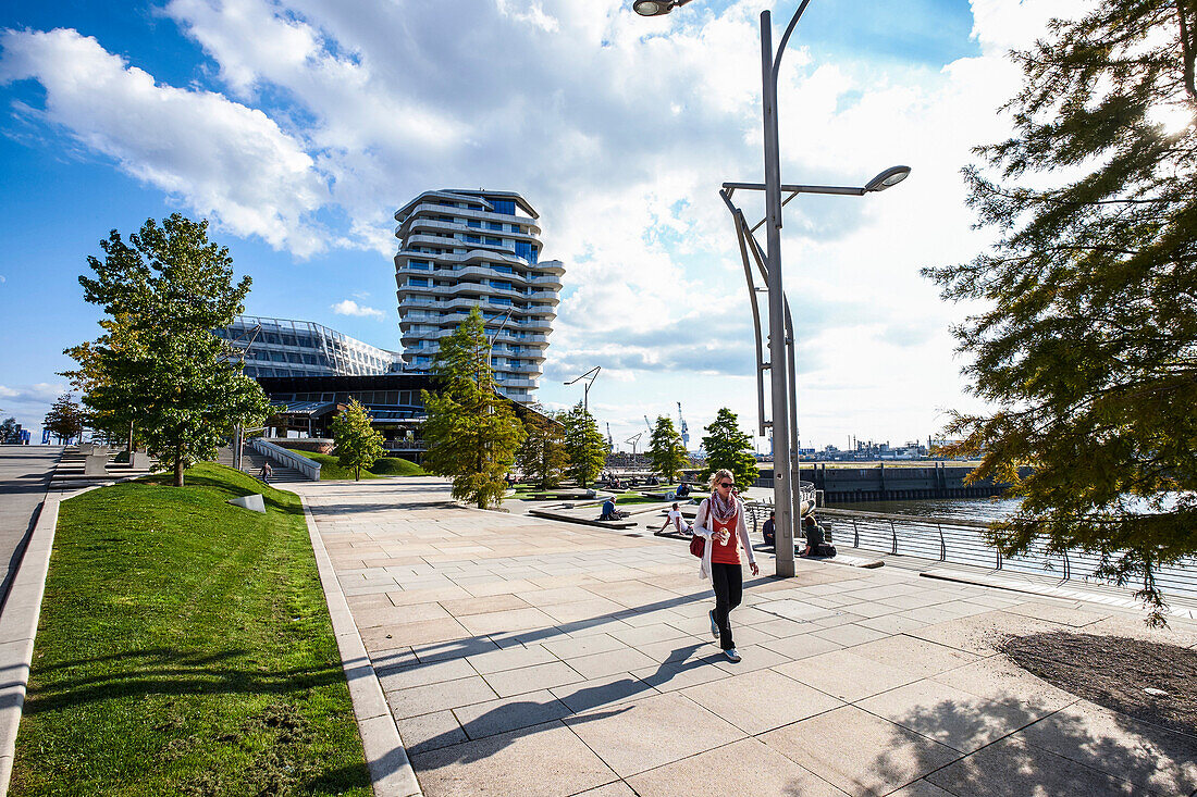 Marco-Polo-Terraces and Marc-Polo-Tower, HafenCity, Hamburg, Germany