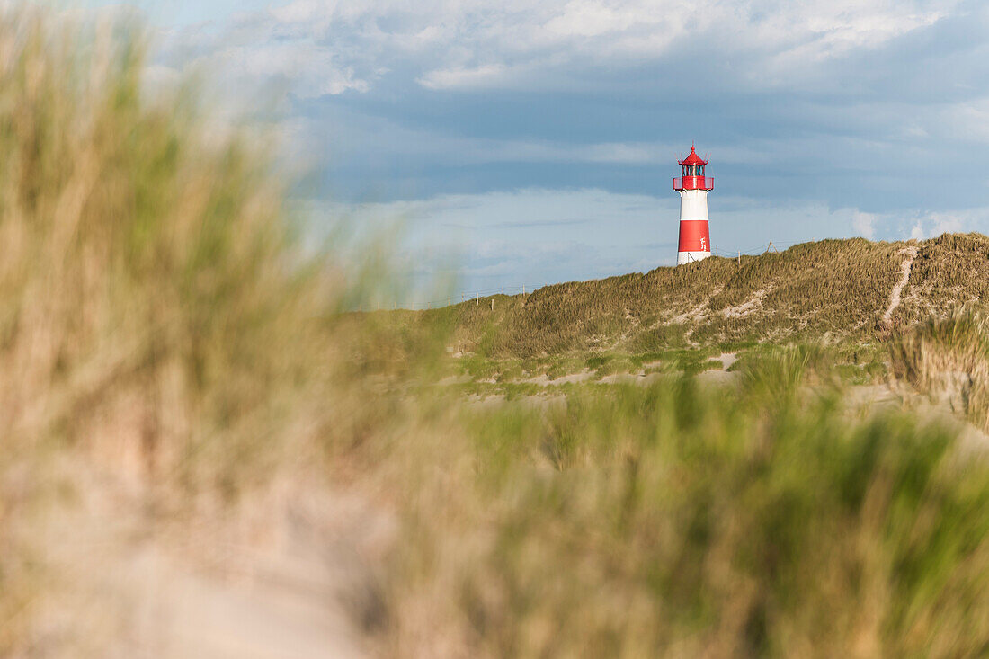 List Ost lighthouse, List, Ellenbogen, Sylt, Schleswig-Holstein, Germany