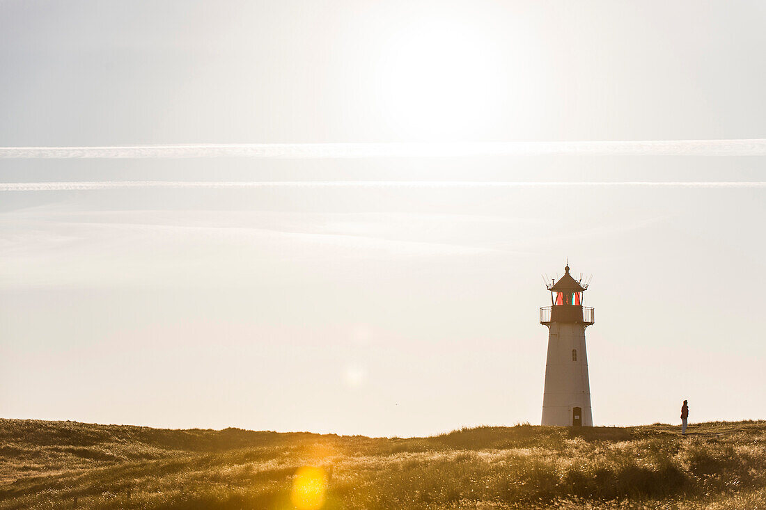 List West lighthouse, List, Ellenbogen, Sylt, Schleswig-Holstein, Germany