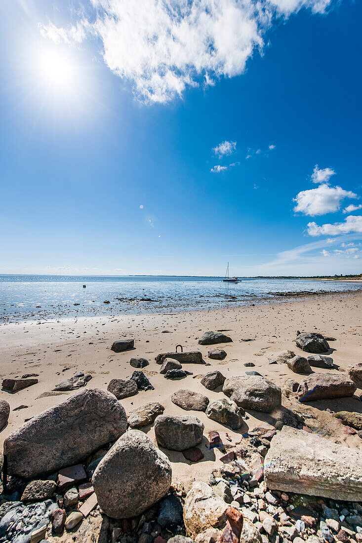 Wattenmeer bei Ebbe, Wenningstedt-Braderup, Sylt, Schleswig-Holstein, Deutschland