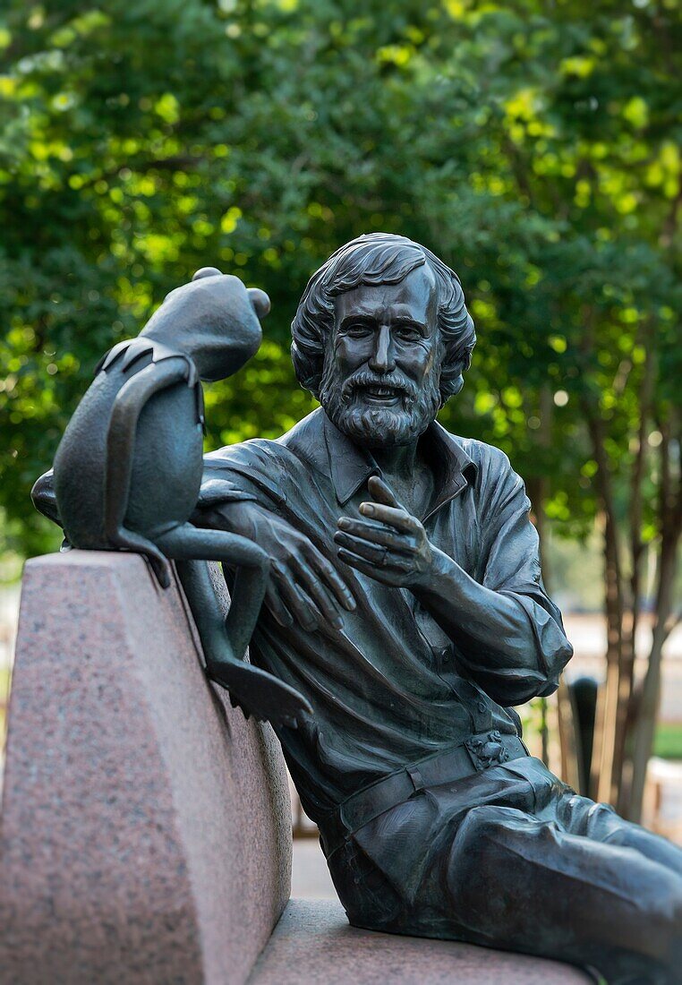 Jim Henson Memorial, University of Maryland, Maryland, USA.