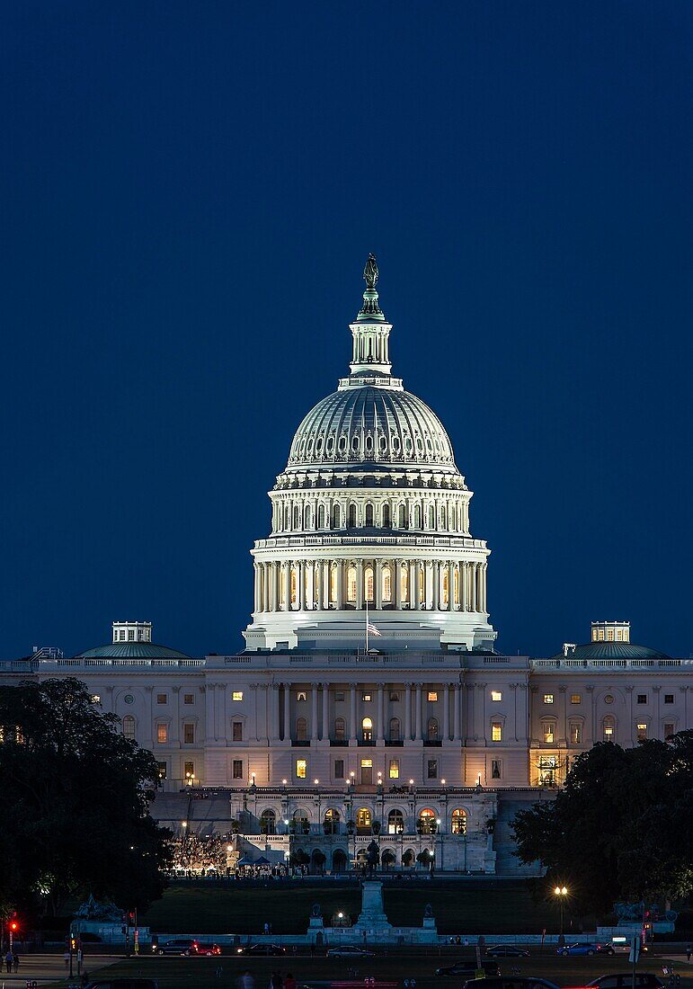 The United States Capitol Building, Washington D.C., USA.