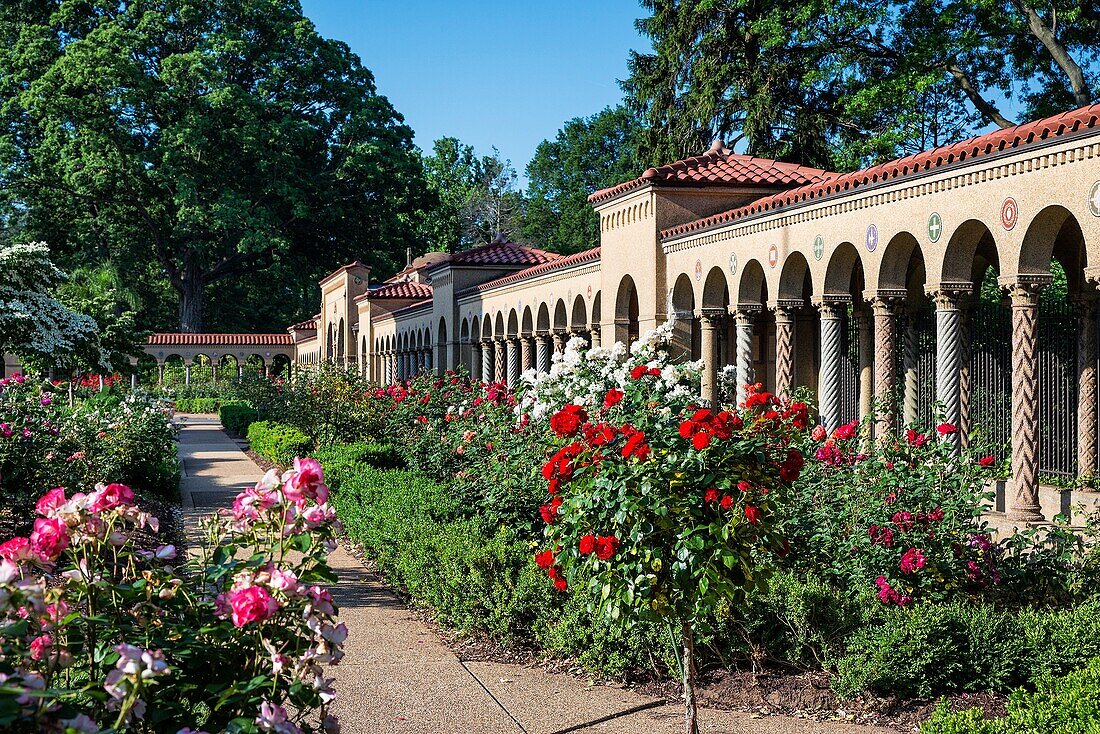 Exterior, , Franciscan Monastery of the Holy Land in America, Washington DC, USA.