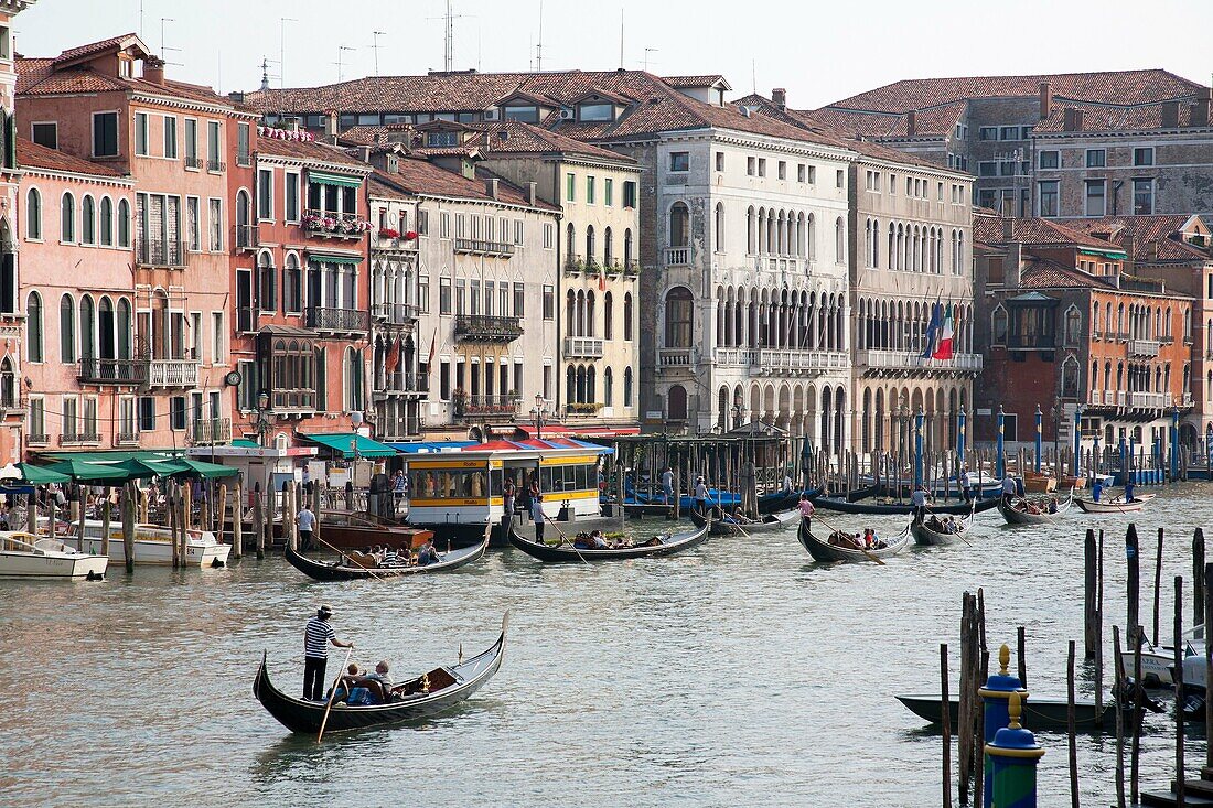 canal grande, venice, veneto, italy, europe