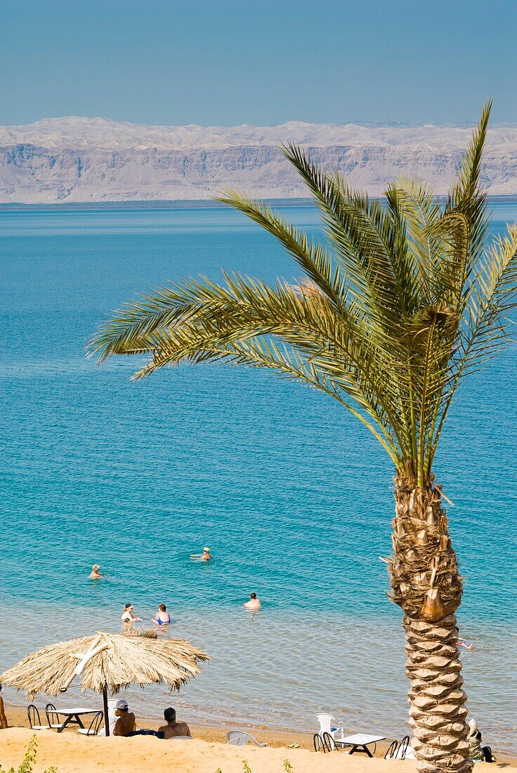 Dead Sea, Jordan. Middle East.