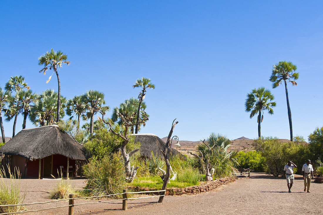Palmwag Lodge, Damaraland, Kunene Region, Namibia, Africa.